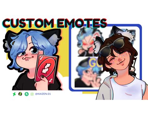 Create Custom Twitch Emotes And Sub Badges By Yorokobiart Fiverr