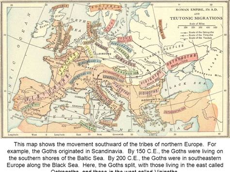barbarian invasions  migration period  europe ce student