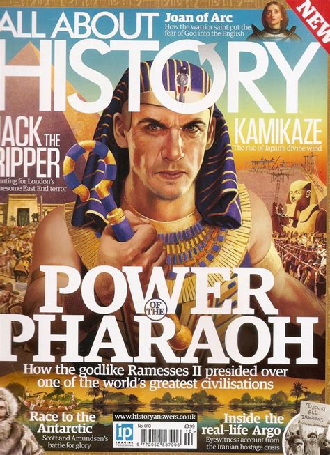 All About History Magazine Issue 05 Ancient Egypt Pharaoh Joan Of Arc