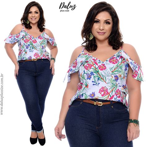 Pin By Lauro Itiro On Gordinha Com Blusinha De Alcinha Floral Tops