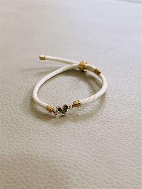 Pulsera Corazon Beige Luminis Accesorios