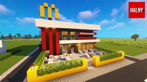 Mcdonalds In Minecraft Tutorial Minecraft Tutorial Minecraft