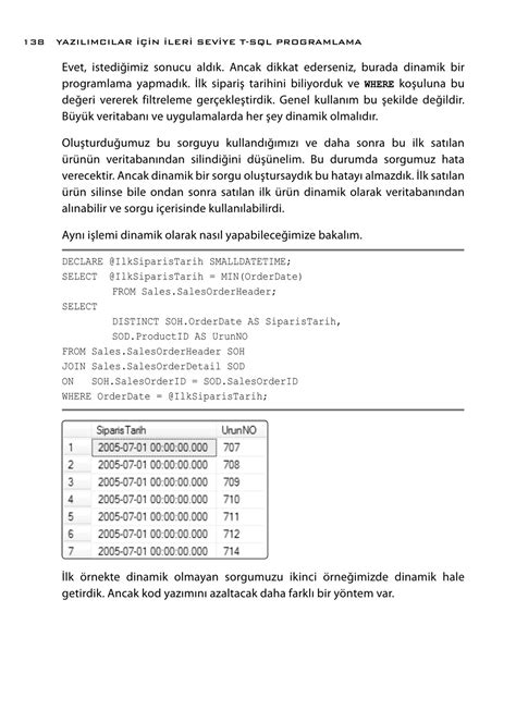 PPT İleri Seviye T SQL Programlama Chapter 05 PowerPoint