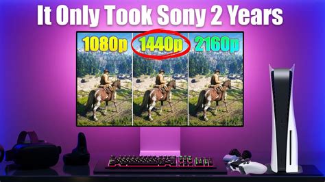 PlayStation 5 finally gets 1440p Support - YouTube