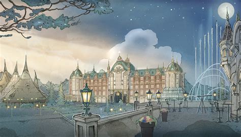 Efteling Onthult Schets En Naam Van Het Nieuwe Hotel Parkinside