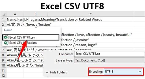 Excel CSV UTF8 Easy Step To Convert Excel File Into CSV UTF8