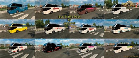 Bus Traffic Pack V2 6 By Jazzycat Simulator Mods ETS2 ATS FS22