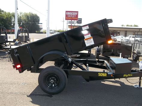 2023 Big Tex 5’x8′ 50sr Dump Trailer With Charging System Gateway Trailers Of Walla Walla