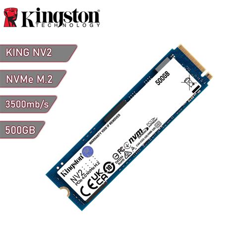 Disco sólido SSD M 2 NVMe Kingston NV2 500GB Gen4 3500Mb s Quito Ecuador