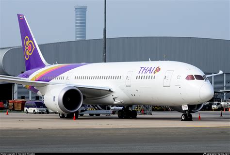 Hs Tqa Thai Airways Boeing Dreamliner Photo By Teerawut Wongdee