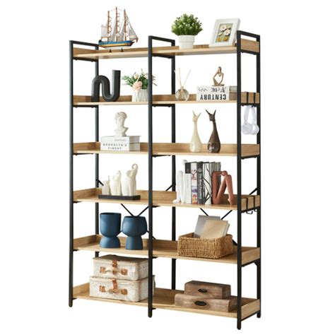 Temple And Webster Silas 6 Tier Shelving Unit