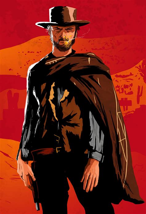 Clint Eastwood Red Dead Version : reddeadredemption2