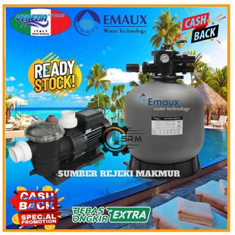 Jual Paket Pompa Kolam Renang 1 2hp Venezia Stp50 Filter Emaux 16