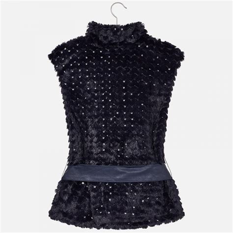 Детски елек MAYORAL за момиче с пайети | Fashionkids.bg