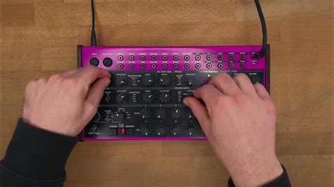 Behringer Edge Sound Demo (no talking) - YouTube