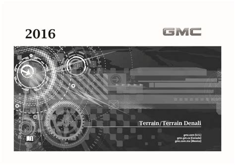 2016 Gmc Terrain Owners Manual Free Pdf