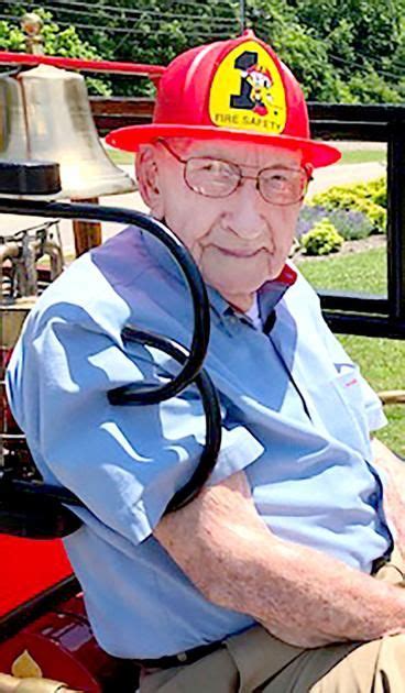 WWII Veteran Treated To 100th Birthday Ride In Vintage Fire Truck