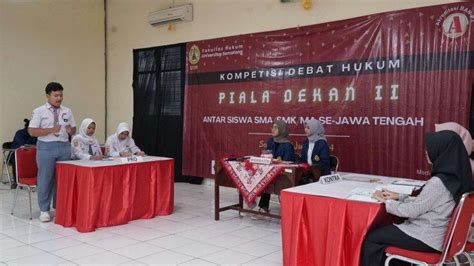 Fakultas Hukum USM Sukses Gelar Kompetisi Debat Hukum Untuk Siswa Se