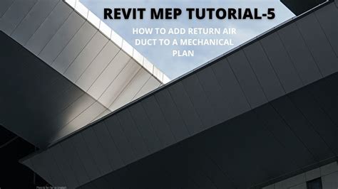 Revit Mep Tutorial Youtube