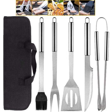 Ensemble D Outils De Barbecue Kit Ustensiles De Barbecue Acier