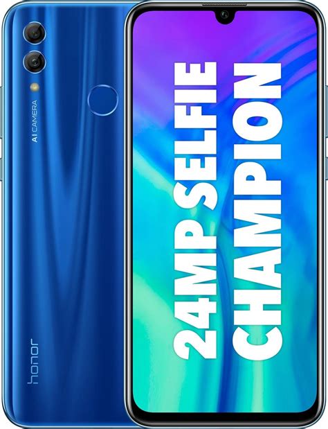 Honor 10 Lite - 64GB - Dual Sim - Sapphire Blue (Blauw) | bol.com