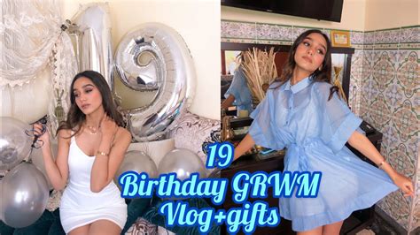 حفلة عيد ميلادي ️ My 19 Birthday Grwm Vlog 🎉 Youtube