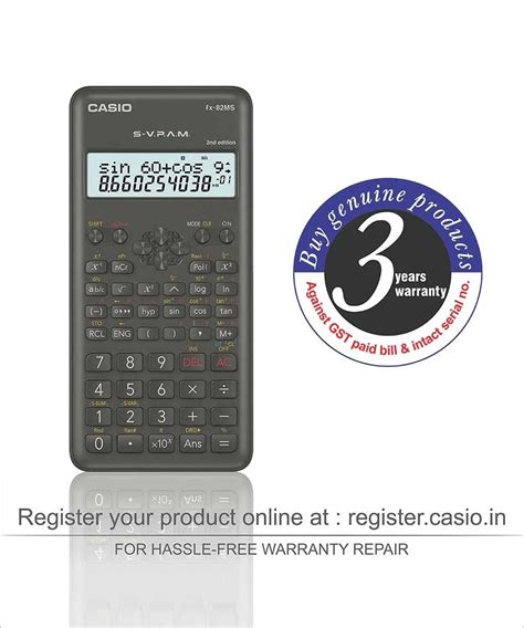 Casio Fx Ms Nd Edition Scientific Calculator Wishallbook Online