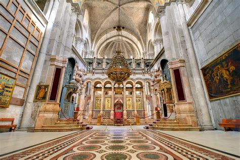 Grabeskirche Christliches Heiligtum In Jerusalem