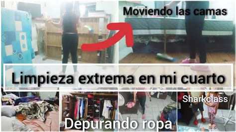 Limpieza extrema en mi cuarto moví las camas Depurando ropa YouTube