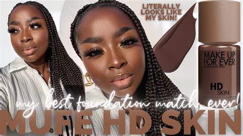 14 Hr Wear Test Make Up Forever Hd Skin 24 Hr Undetectable Hydrating Natural Foundation