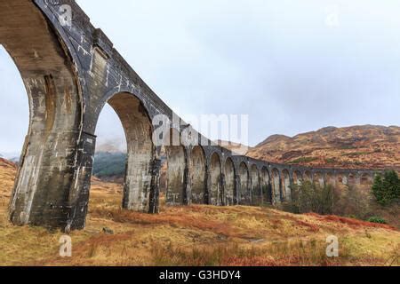 The famous Glenfinnan Viaduct, Harry Potter Scene Stock Photo ...