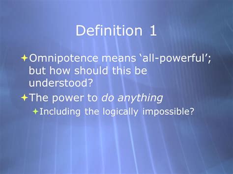 Omnipotence And Other Puzzles Michael Lacewing Co Uk Michael Lacewing