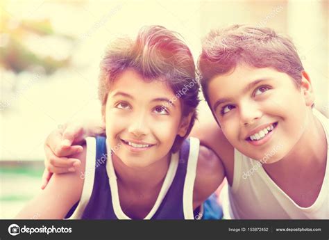 Two Happy Boys — Stock Photo © Annaom 153872452