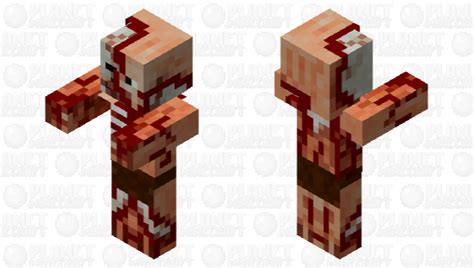 Zombified Piglin Minecraft Alpha Legacy Minecraft Mob Skin