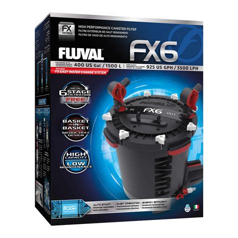 Fx Canister Filter Up To Us Gal L Fluval Usa