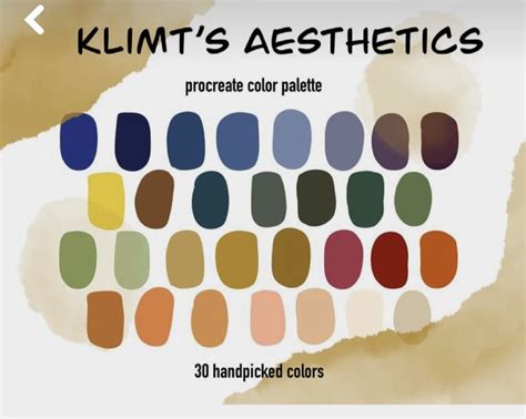 Jewel Tones Color Palette For Procreate 30 Color Swatches Etsy Artofit