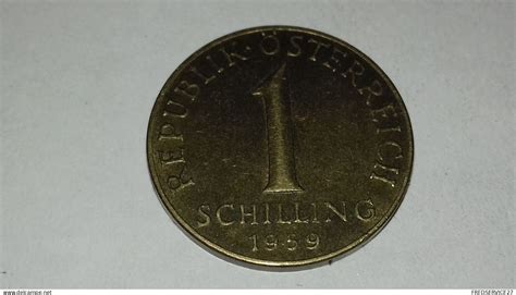 Oesterreich BS4 AUTRICHE 1 SCHILLING 1959