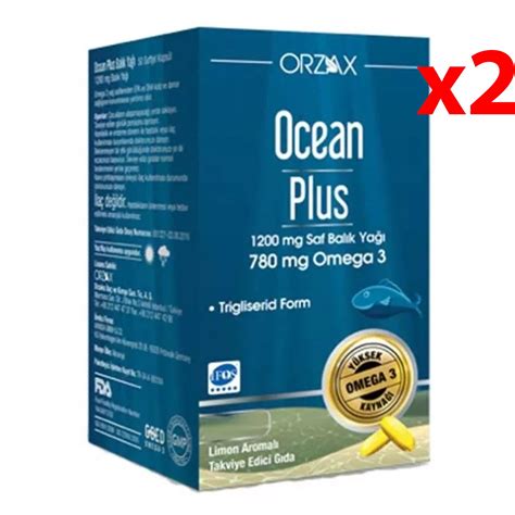 Orzax Ocean Plus Mg Omega Saf Bal K Ya Kaps L Adet