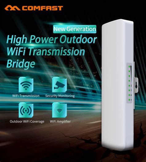 Comfast Cf E Nv Wifi Repeater Long Coverage Wi Fi Outdoor Waterproof