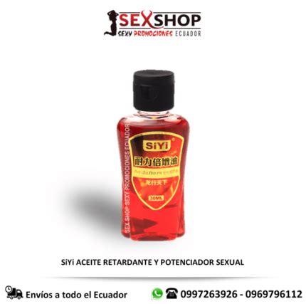 SiYi Aceite Retardante y Potenciador Sexual Importadora Erótica Sex Shop