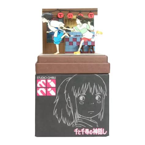 Studio Ghibli Mini Paper Craft Kit Spirited Away Running Haku