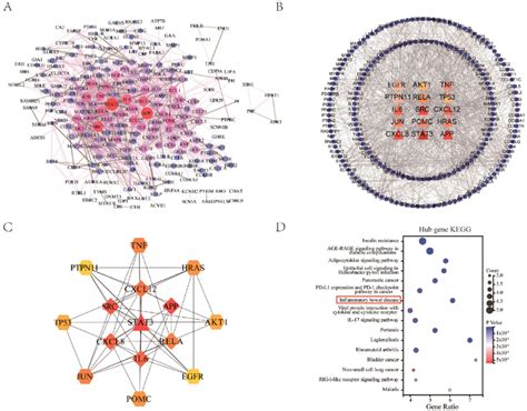 Construction Of Ppi Network Between Jffzlz And Uc And Screening Of Hub