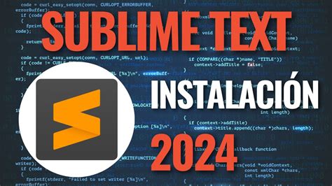 Como Instalar Sublime Text En Youtube