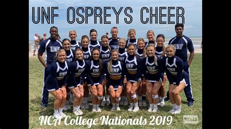 Unf Cheer Nca College Nationals 2019 Vlog Youtube