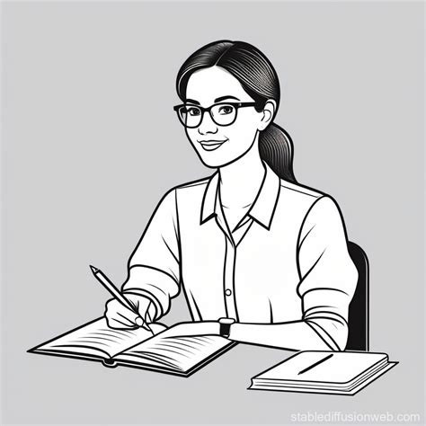 Teachers Animated Portrayal Stable Diffusion Online