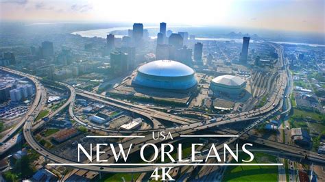 New Orleans Louisiana 4K Drone YouTube