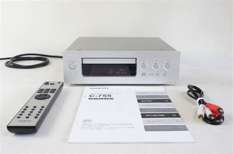 Yahooオークション Onkyo C 755 Intecシリーズ Cdプレーヤー