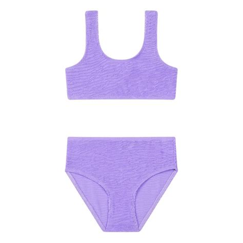 Hundred Pieces Smock Bikini Purple Smallable
