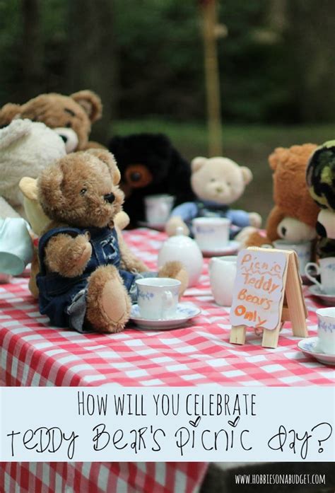 Celebrate Teddy Bear Picnic Day Hobbies On A Budget