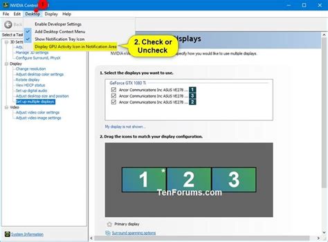 Add or Remove NVIDIA GPU Activity Notification Area Icon in Windows ...